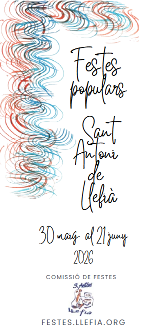 Portada Festes Ant Antoni de Llefià 2026