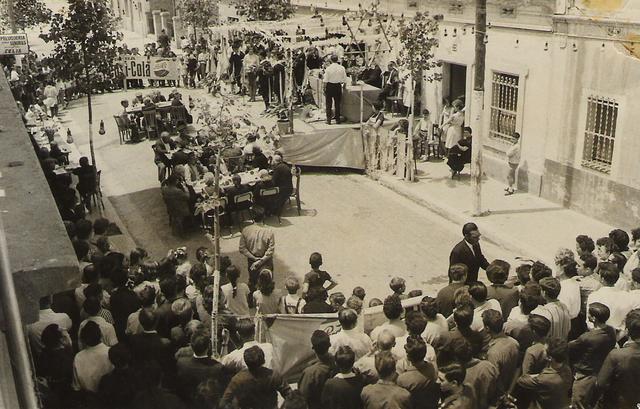 1964.  Carrer Europa.  Fons: Juan Herreros