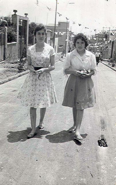 1960.  Carrer Pérez Galdós.  Fons: Teresa Borras Alfaro