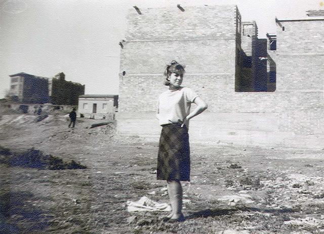 1960.  Carrer Europa.  Fons: Teresa Borras Alfaro