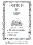 1992 Cartel Asamblea de Barrio