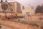 1986.  Plaça Trafalgar. Fons: Sra. Clarà