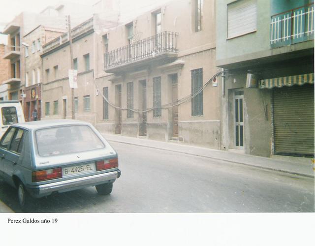 1976. Carrer Pérez Galdós. Fons: Miquel Martínez