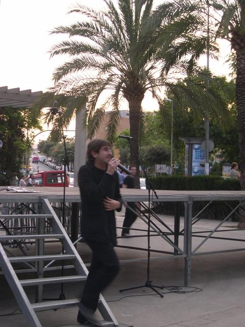 Teatre a la Plaça Trafalgar