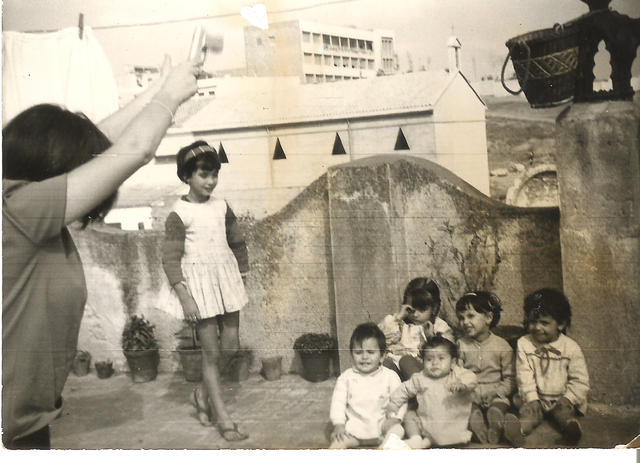 1964. Terraza Torre del huevo. Fons: Pepita y Marta Esteban Coca