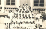 1965.Clase de niñas.Fons:Pepita Esteban Coca.