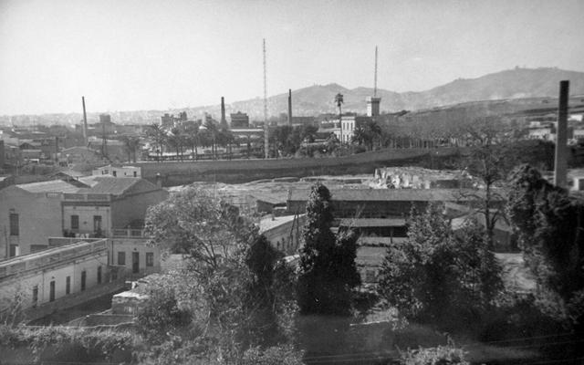 1952 Vista general des de Torre Hospital