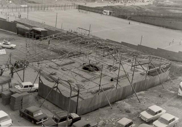 1974. Festes Sant Antoni. Fons: AV Sant Antoni de Llefià.