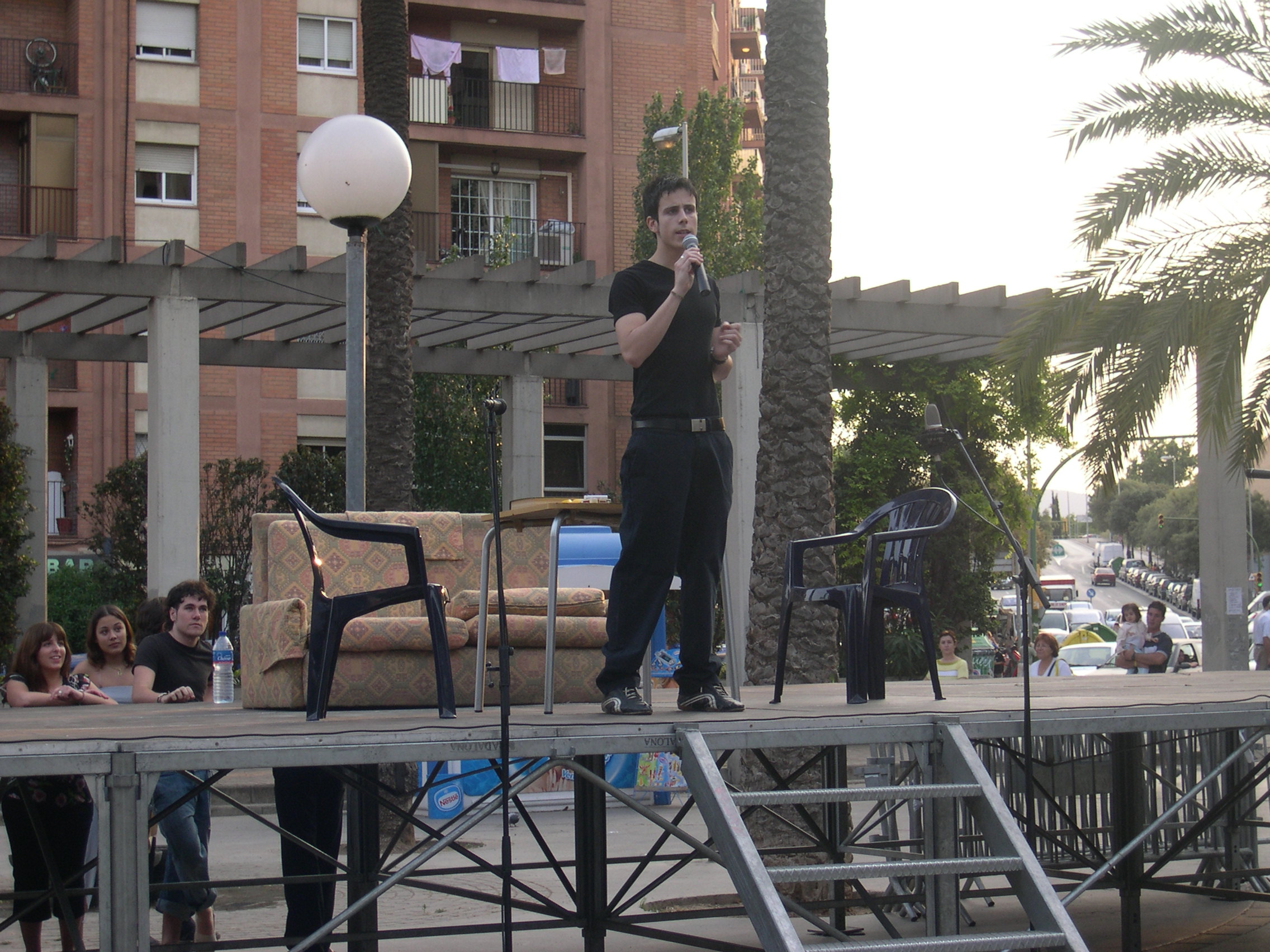 Teatre a la Plaça Trafalgar