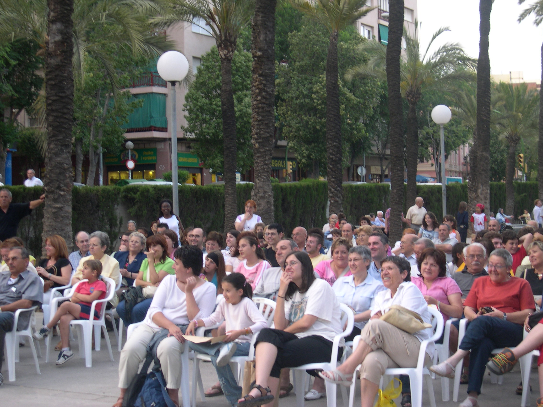 Teatre a la Plaça Trafalgar