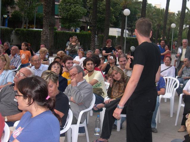 Teatre a la Plaça Trafalgar