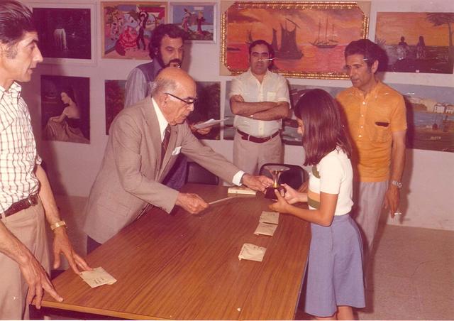 1975.  Festes de Sant Antoni. Fons: Teresa Castan