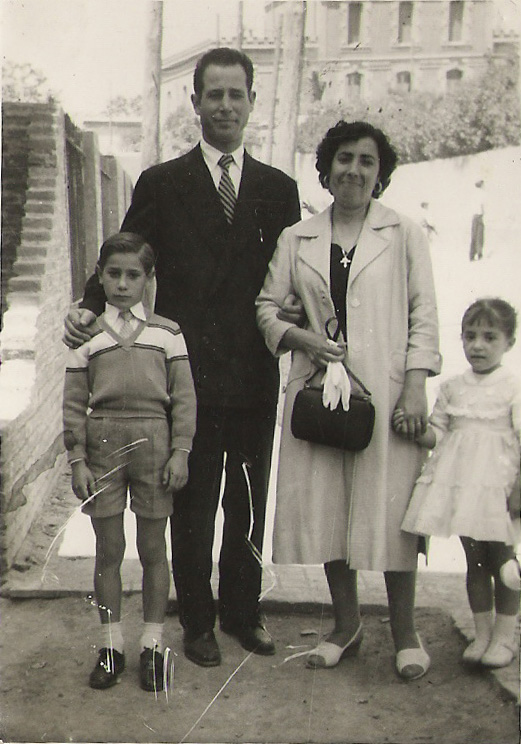 1954. Carretera Mena. Fons: Ginesa Zamora Martínez