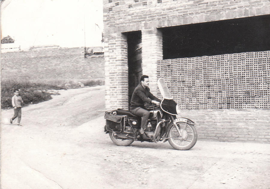 1962. Confluència carrer Goya i Maria Ward. Fons: Manolo Mena