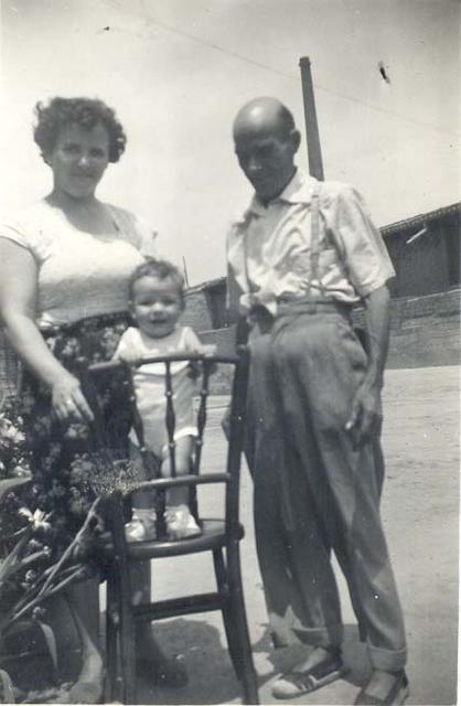 1955. Pati bòbila Joan Elias. Fons: família Ferreres